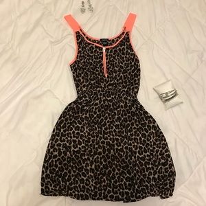 Print Zipper Dress